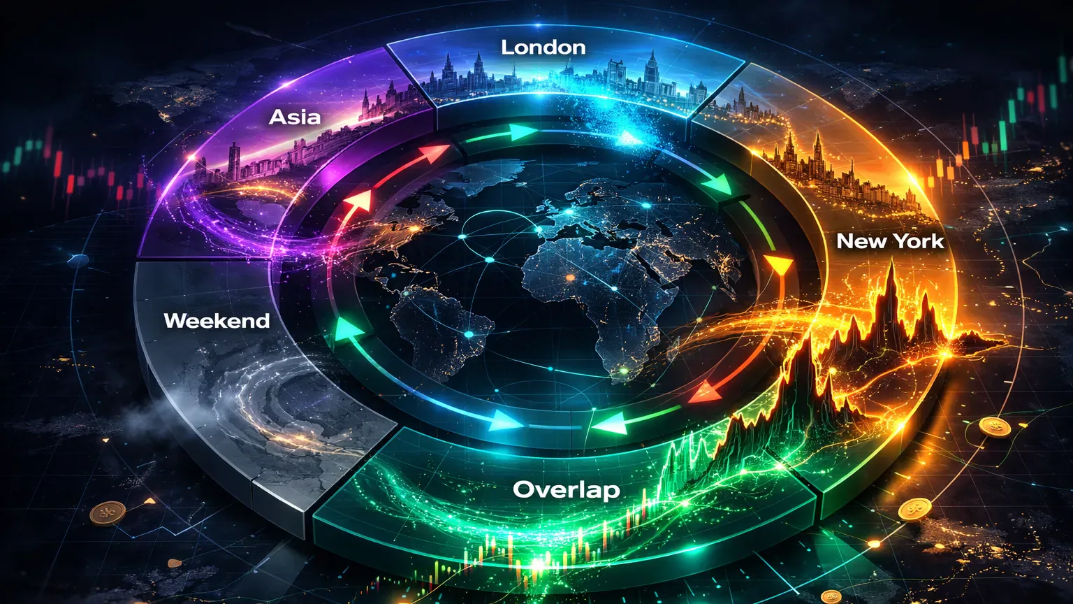 Visual map of crypto market conditions that distort traditional trading metrics
