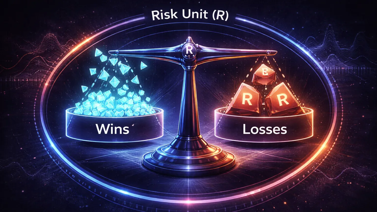 Expectancy in R terms explained as a balance of wins and losses in crypto trading
