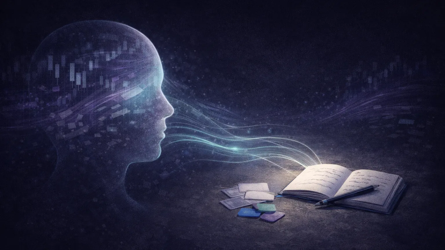 Externalizing trading session memory into structured journal record