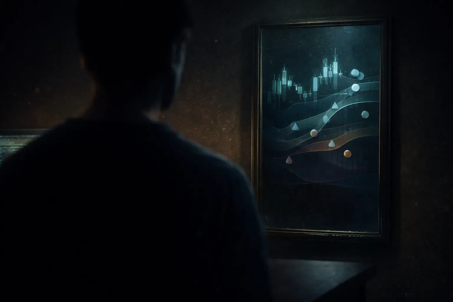 A trading journal as a mirror showing honest behavior instead of ego-protecting narratives