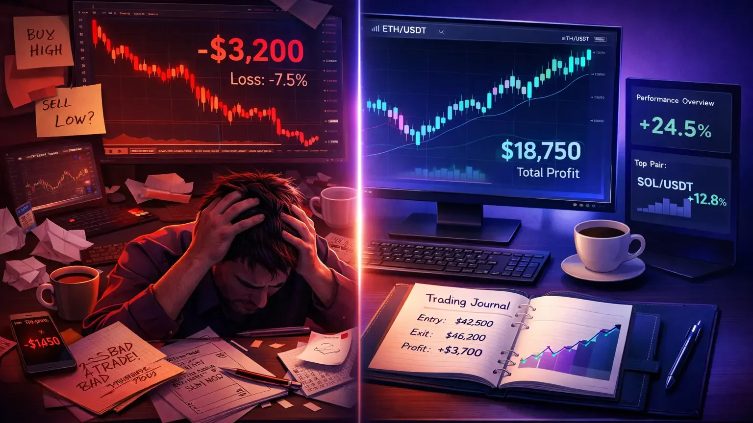 How to Start a Crypto Trading Journal (Step-by-Step for Day Traders)