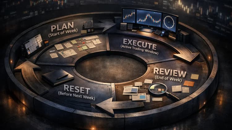 How to Structure Trading Weeks for Consistency