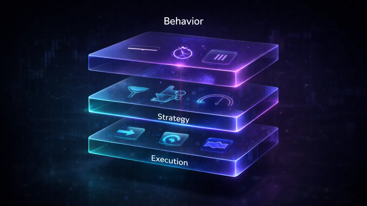 Three-layer performance diagnostic model for execution, strategy, and behavior in post-session reviews