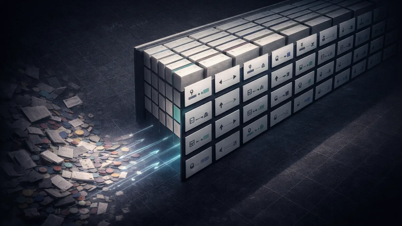 Clean trade data fields organized for weekly review and accurate analysis